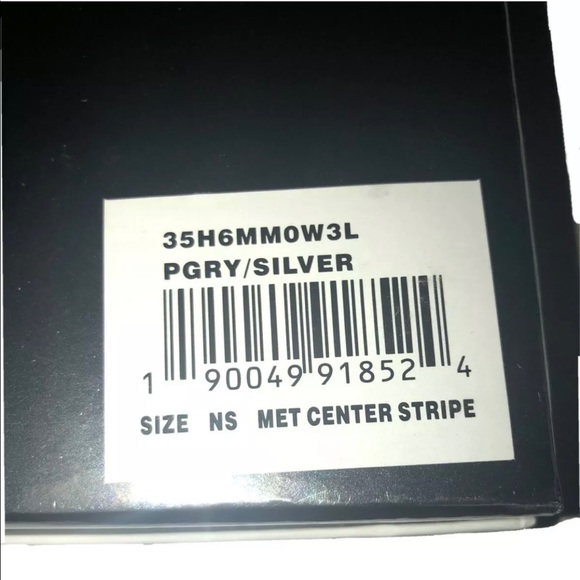 Michael Kors Met Center Stripe Leather Wristlet - Picture 10 of 11